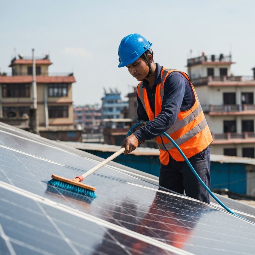 Solar Panel Cleaning & Installations — Kathmandu